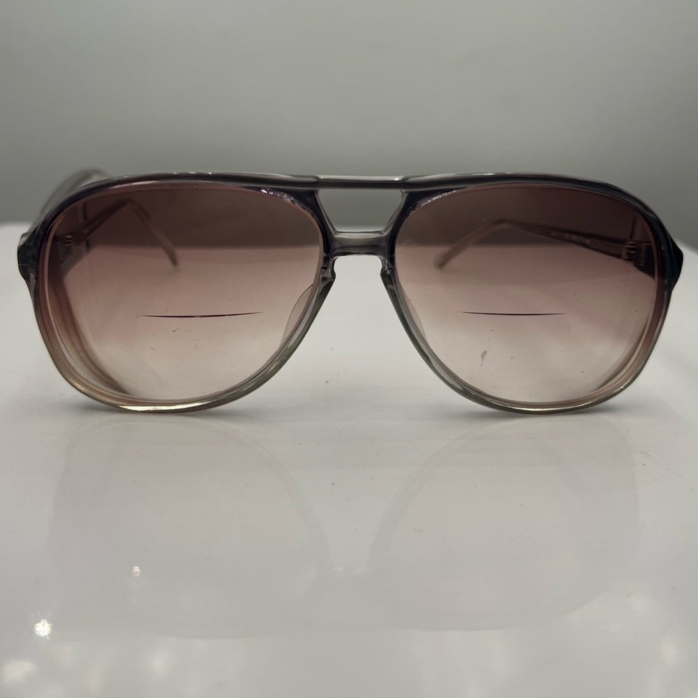 Vintage Boulevard Boutique B1015 Gray Translucent Pilot Sunglasses Frames
